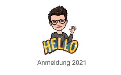 Informationen Anmeldung 2021
