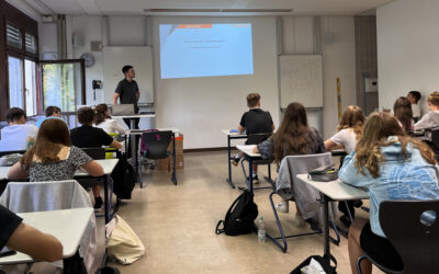 Erfolgreiche Bewerbungsworkshops: Sparkasse, AOK, BARMER und Gebhardt unterstützen Schülerinnen und Schüler der 9. Klassen