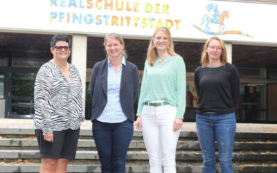 Neue Kinder und Lehrkräfte an der Realschule