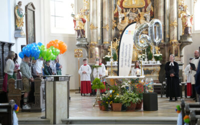 Festtagsgottesdienst zum 60-jährigen Bestehen der Realschule der Pfinstrittstadt